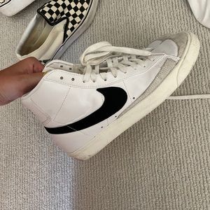 Nike high top blazers